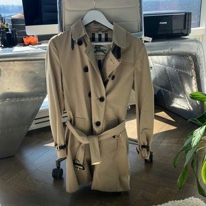 Burberry trench coat. US size 12.